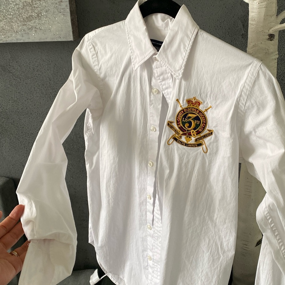 Ralph Lauren sport emblem shirt